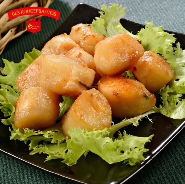 Салат с гребешками на гриле — легкость и вкус весны!