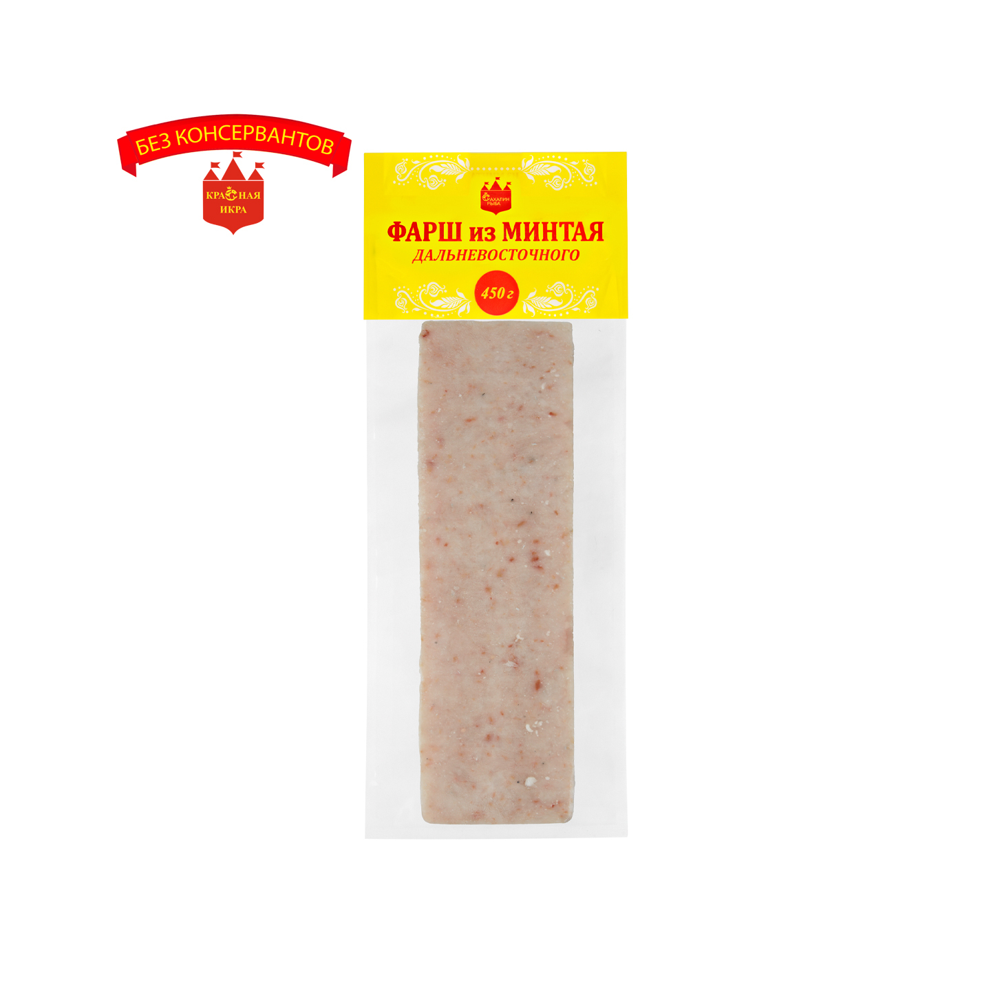 Фарш минтая 450 гр.