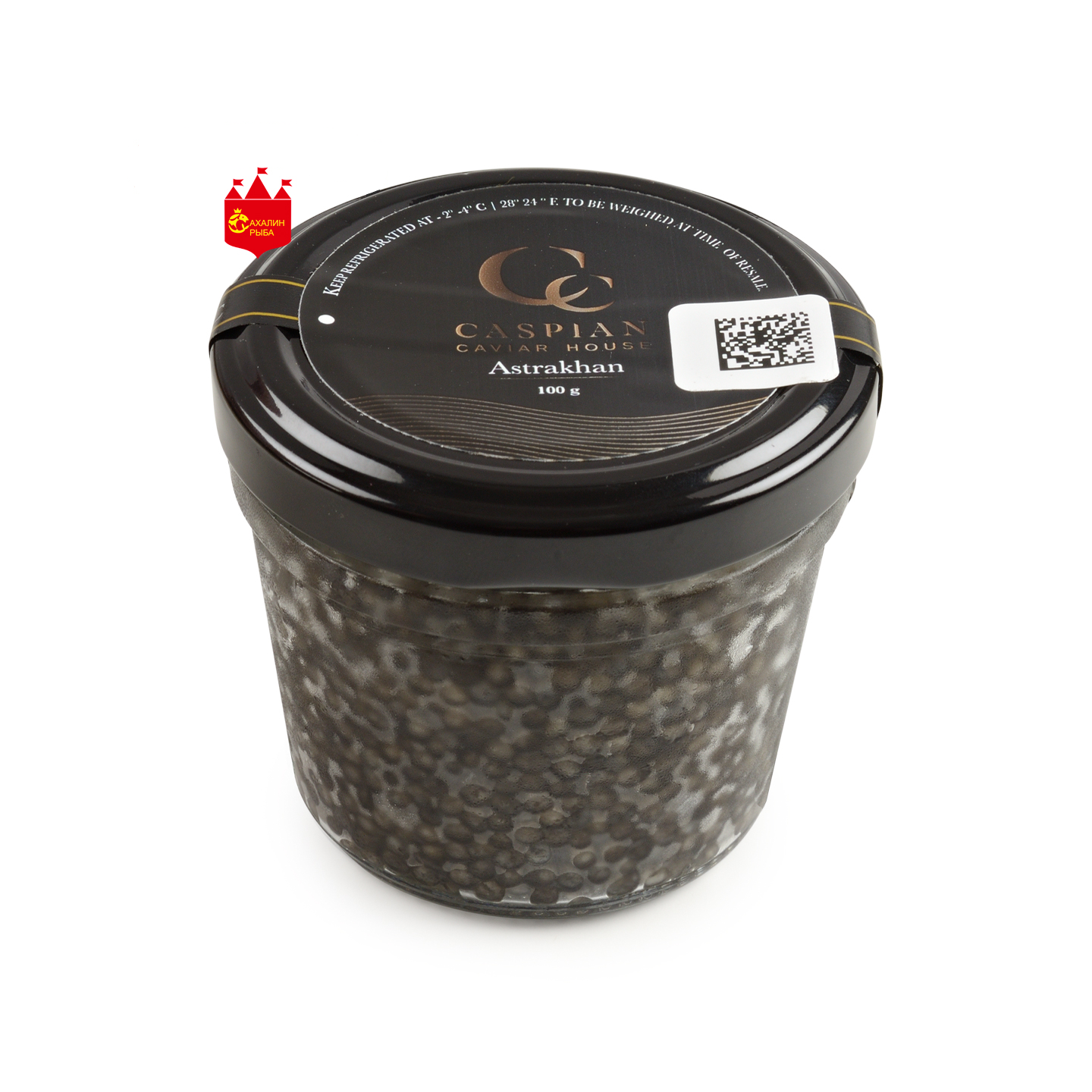 Икрa русского осетра 50 гр.