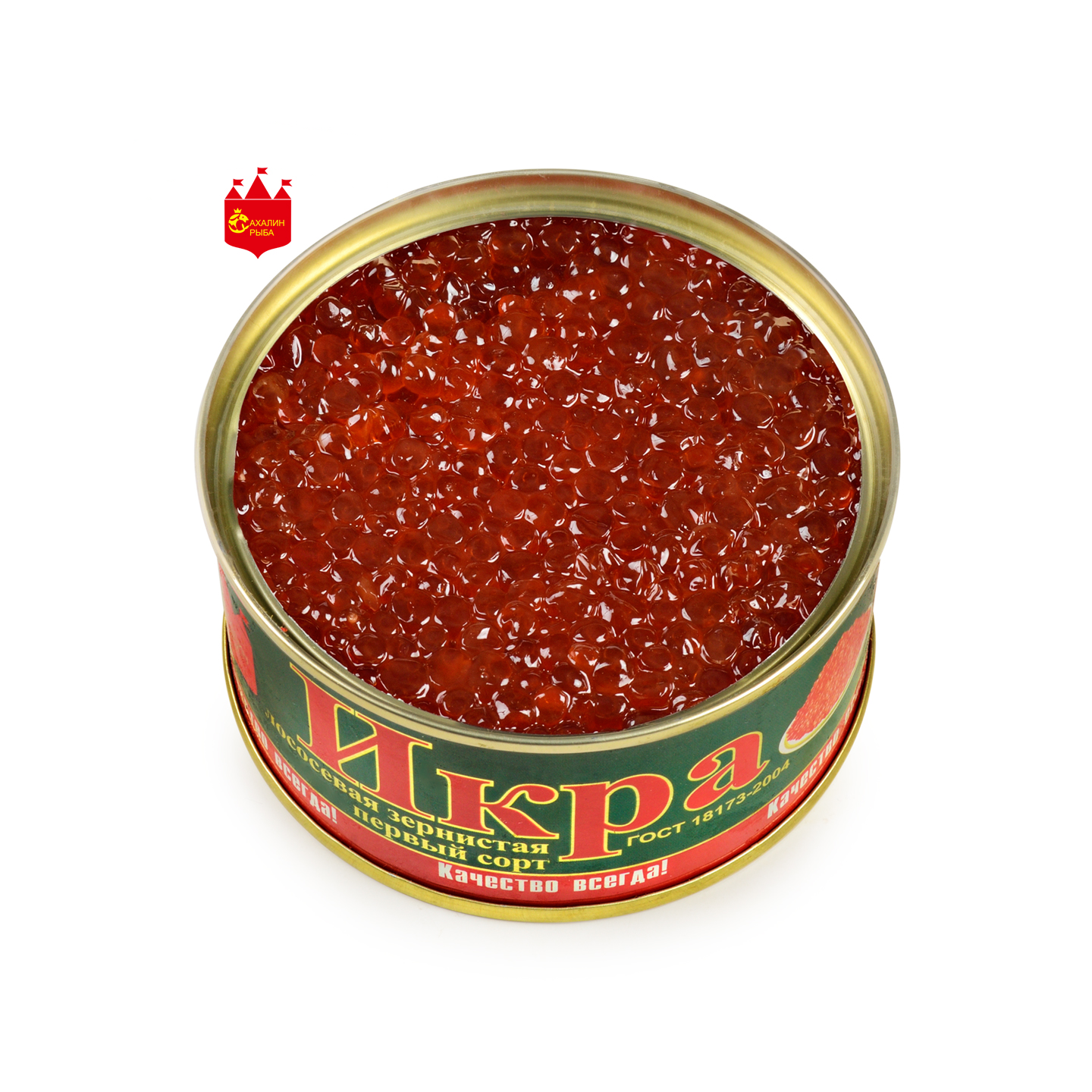 Икра лососевая (кижуча) 140 гр.