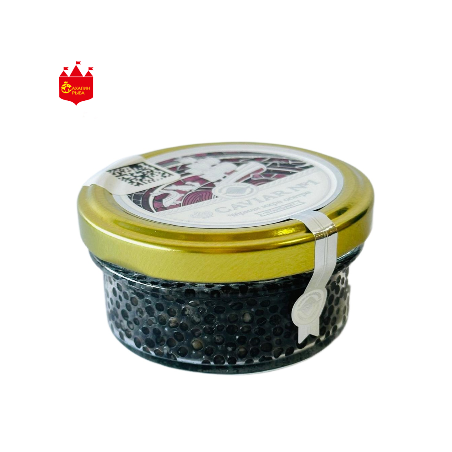 Икрa осетровая "Стандарт" 50 гр.