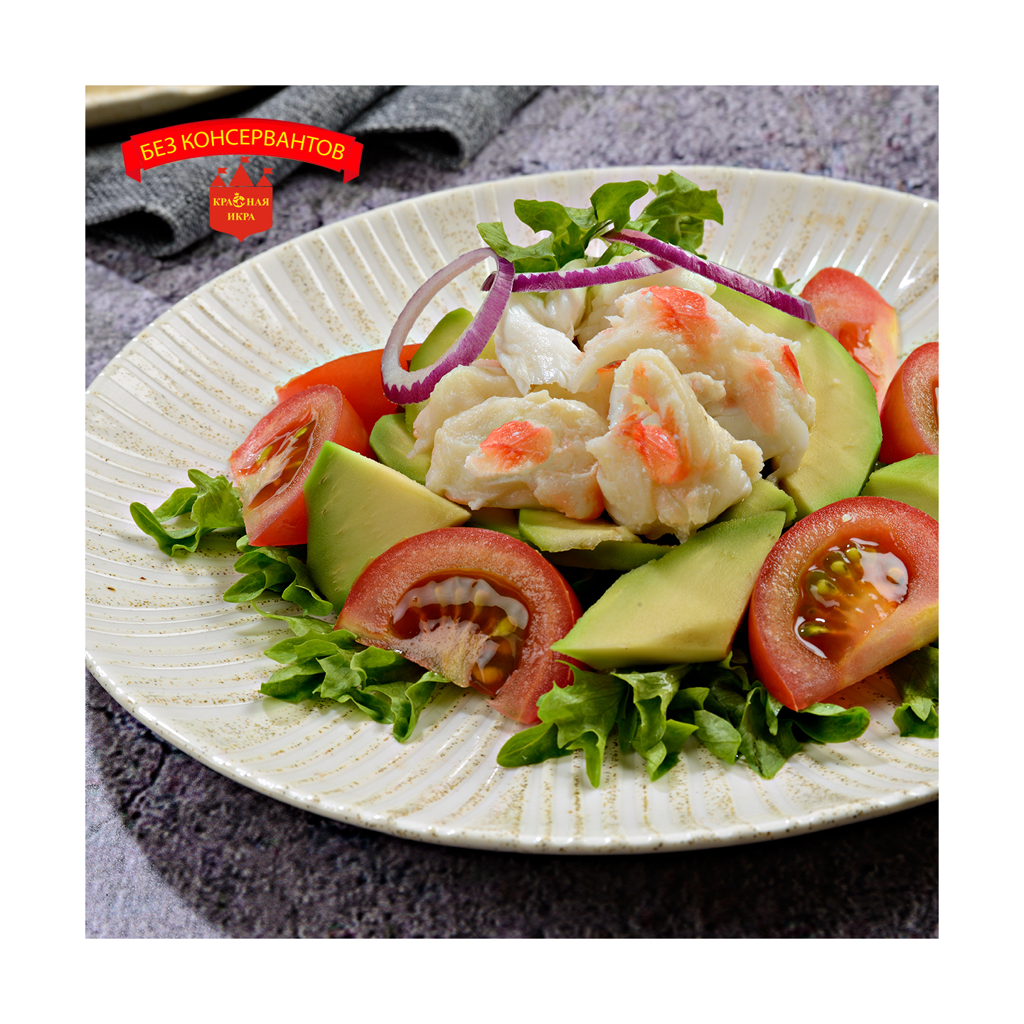 Мясо краба кулак в/м 300 гр.