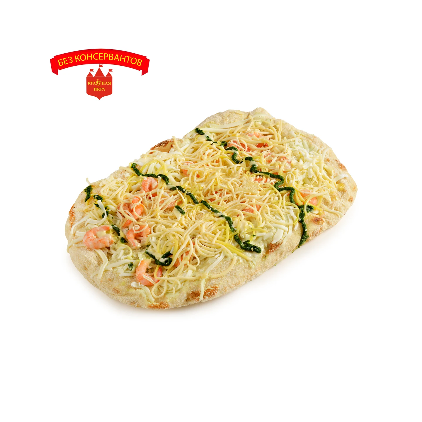 Пицца Римская с креветкой 490 гр.
