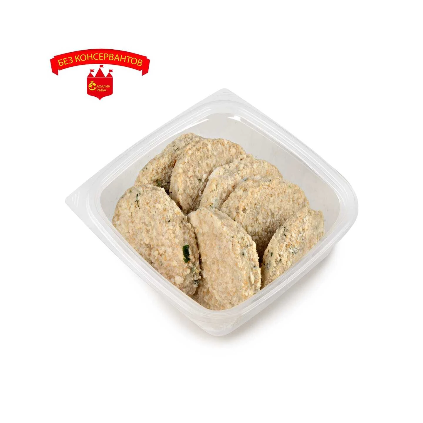 Котлеты из горбуши и трески 450 гр.