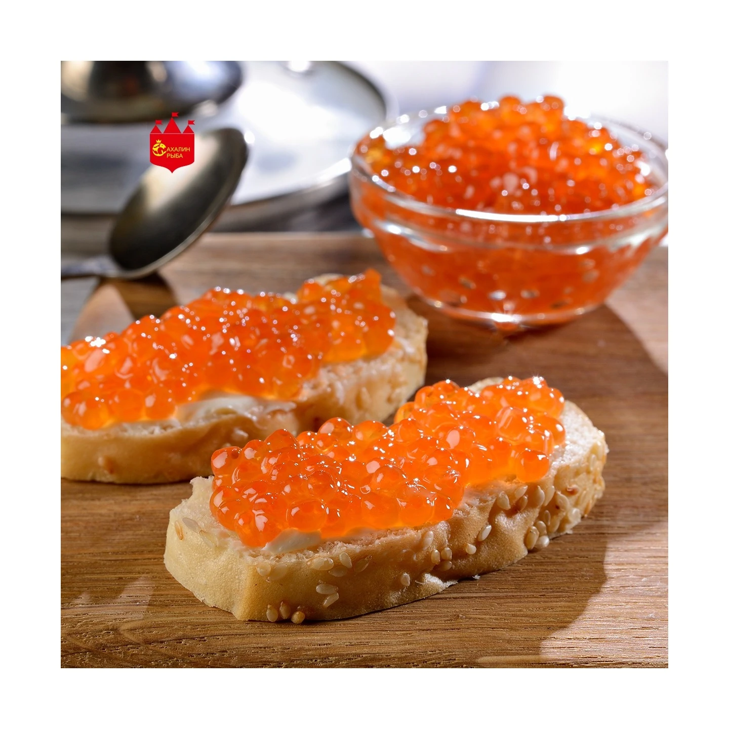 Икра лососевая (горбуши) 120 гр.
