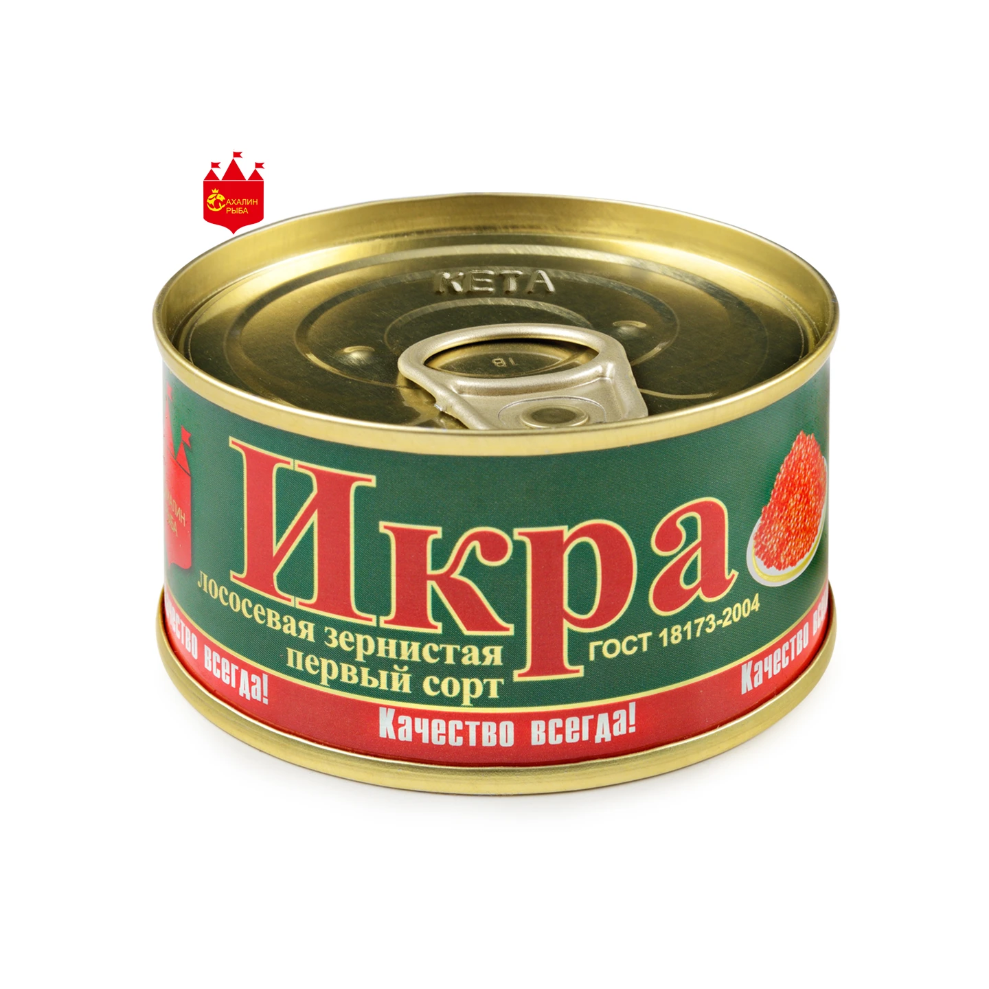 Икра лососевая (кета) 140 гр.