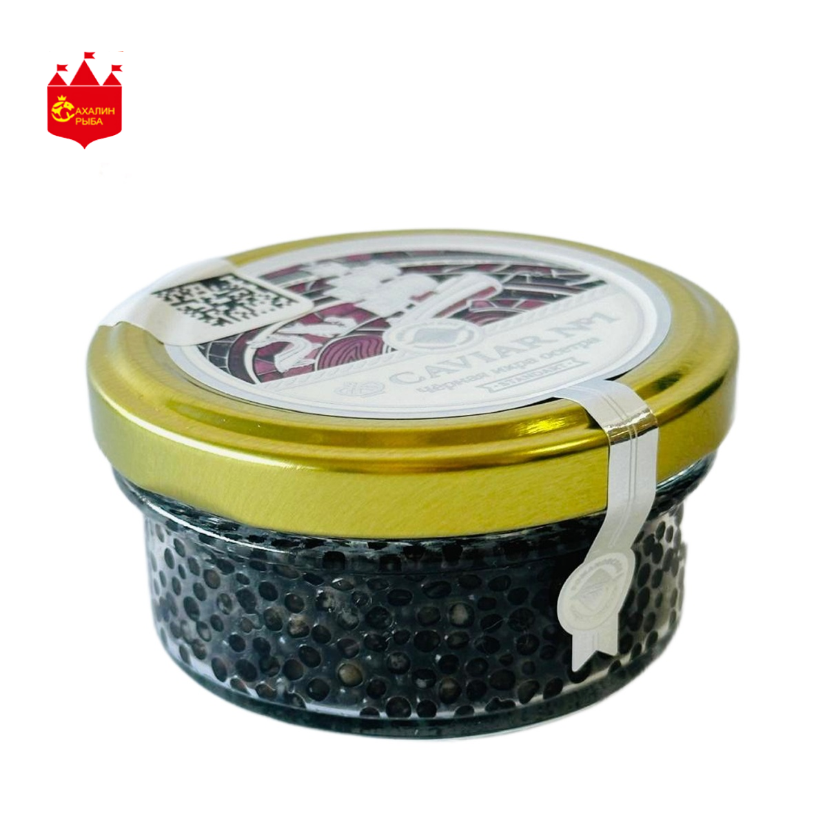 Икрa осетровая "Стандарт" 50 гр.