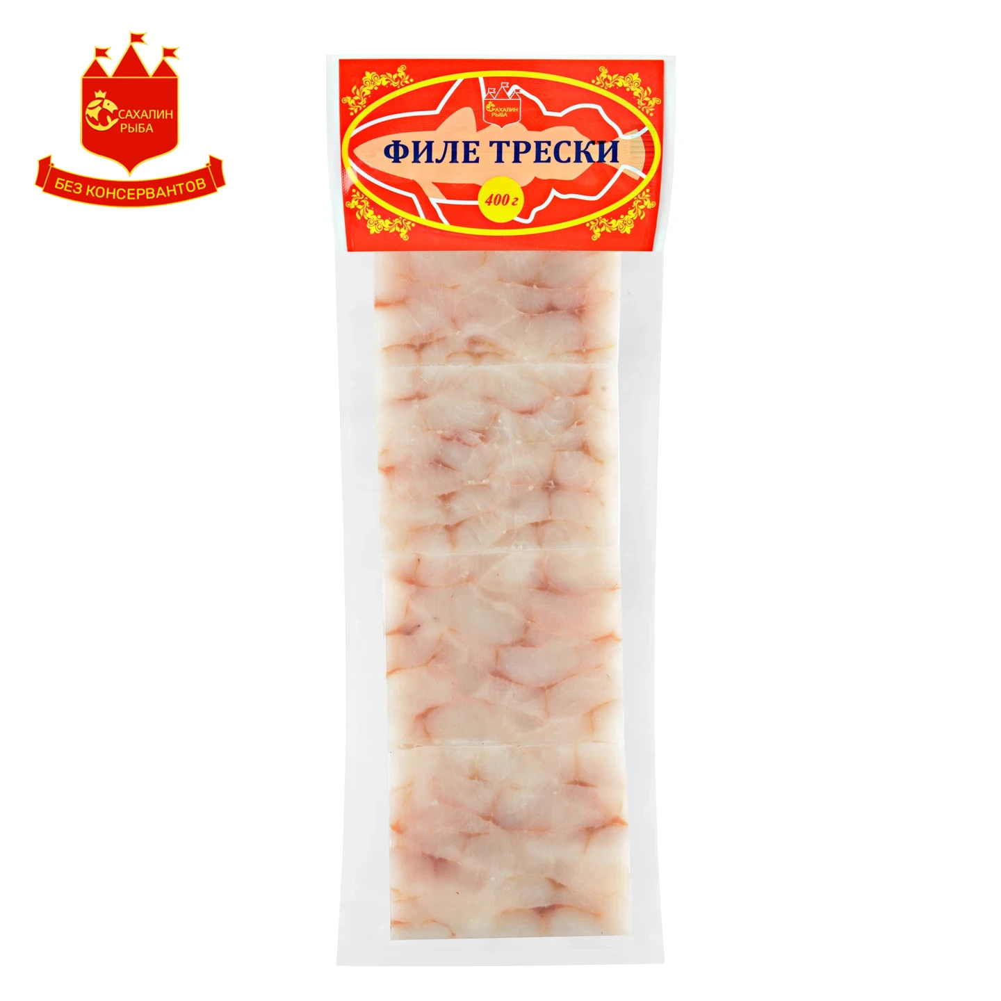 Филе трески с/м 400 гр.