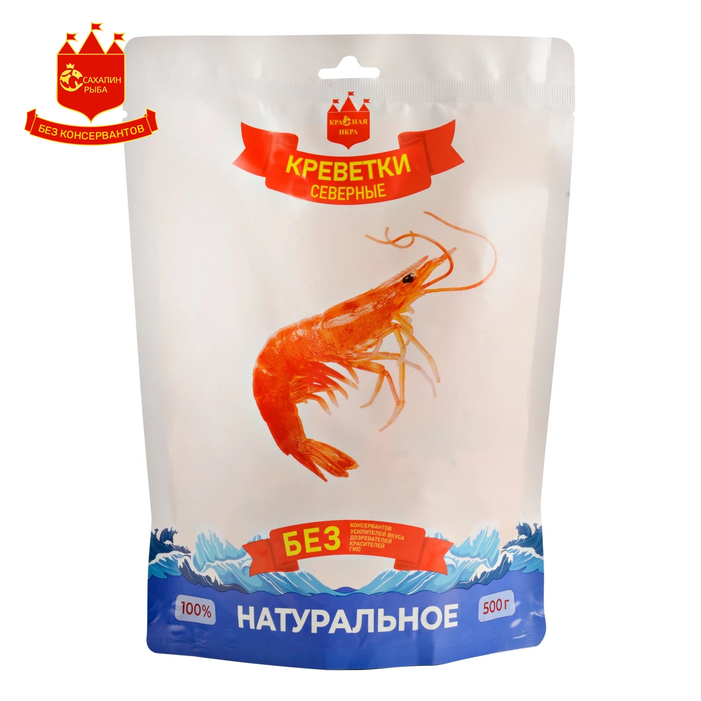 Креветки северные в/м 500 гр.