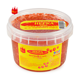 Икра лососевая (нерки) 280 гр.